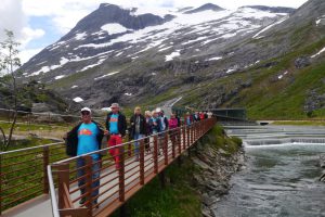 På toppen vid Trollstigen.