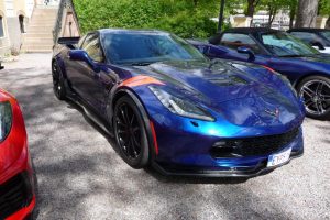 Peters vackra C7 Grand Sport som senare byttes mot en C8.