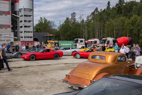 Samling  vid Luja Betong Jordbro