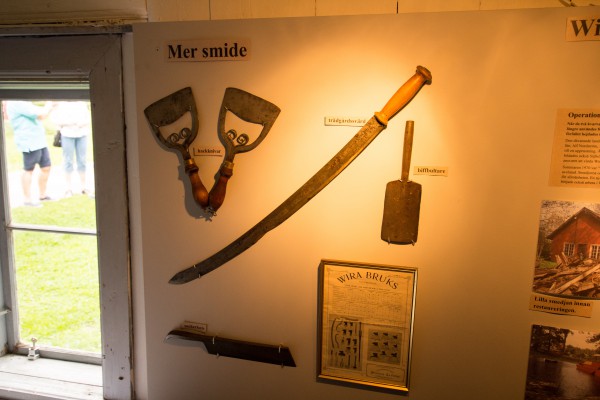 Verktyg i Wira museum