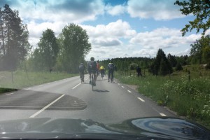 Cykellopp?! Är det verkligen nödvändigt vid Corvetteutflykter?