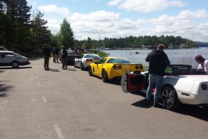 I väntan på färjan vid Torpön