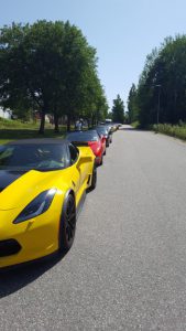Corvetteparkering i Malmköping