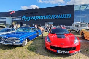 Corvette-tema (USA-bilar) på Flygvapenmuseet