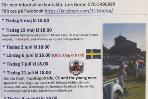CCS vid bilträffen i Gärsnäs